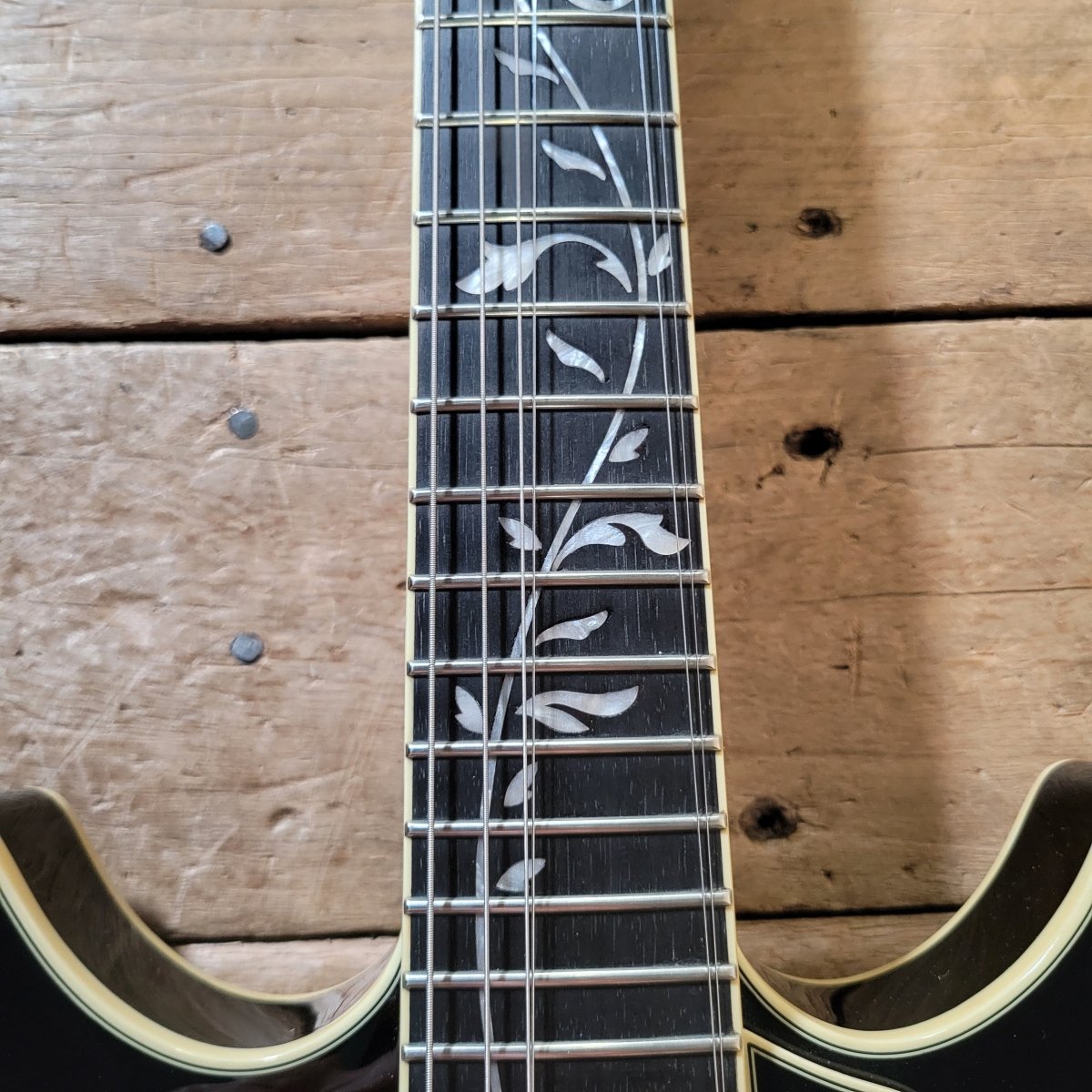 Ibanez 2024 AS93SP - BK Artcore Expressionist Black w/Hybrid Case Excellent - Mahar's Vintage Guitars