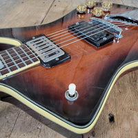 Ibanez Artist 2663 Iceman 1975 Sunburst with original hard case - Mahar's Vintage Guitars