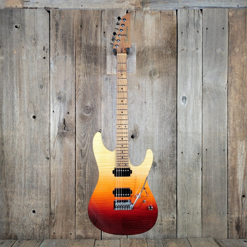 Ibanez AZ242F - TSG – Tequila Sunrise Gradient, Prestige AZ Series Electric Guitar - Mahar's Vintage Guitars