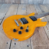 Ibanez GAX70 Double Cutaway – Transparent Amber, Two Humbuckers, 2001 - Mahar's Vintage Guitars