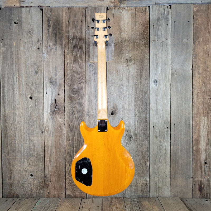 Ibanez GAX70 Double Cutaway – Transparent Amber, Two Humbuckers, 2001 - Mahar's Vintage Guitars