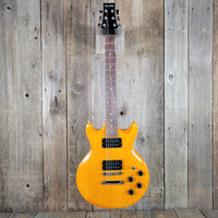 Ibanez GAX70 Double Cutaway – Transparent Amber, Two Humbuckers, 2001 - Mahar's Vintage Guitars
