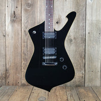 Ibanez Iceman IC300 2002 Black with Original Case - Mahar's Vintage Guitars
