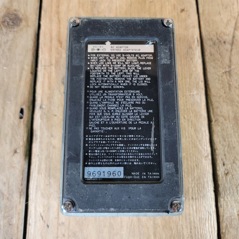 Ibanez TS10 Tube Screamer Overdrive Classic Taiwan Black Label 1988 - 89 - Mahar's Vintage Guitars