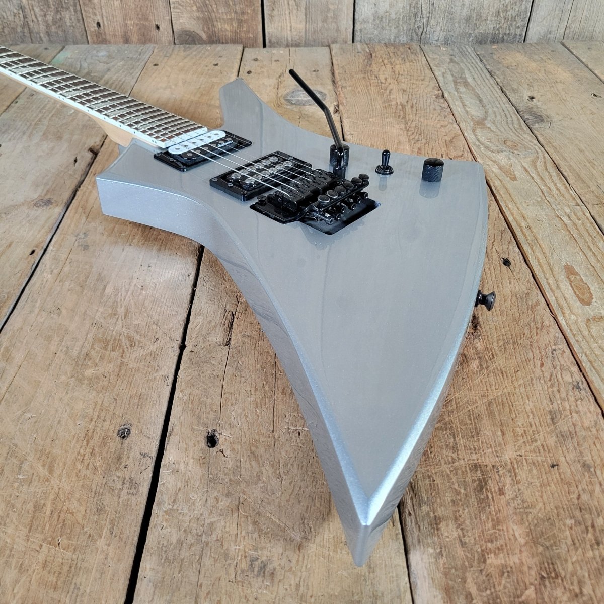 Jackson 2015 JS32 Kelly Silver Duncan Invader Floyd Rose | Mahar's