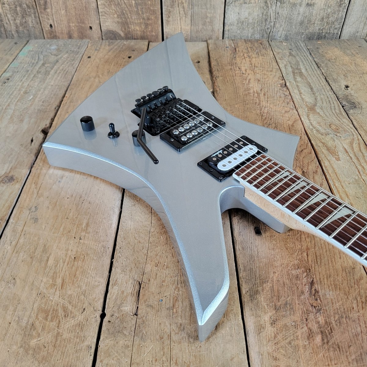 Jackson 2015 JS32 Kelly Silver Duncan Invader Floyd Rose | Mahar's