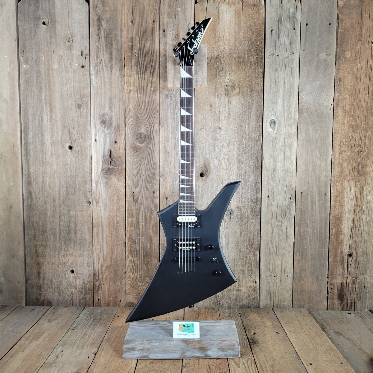 Jackson 2016 JS32 Kelly Matte Black Duncan Invader | Mahar's