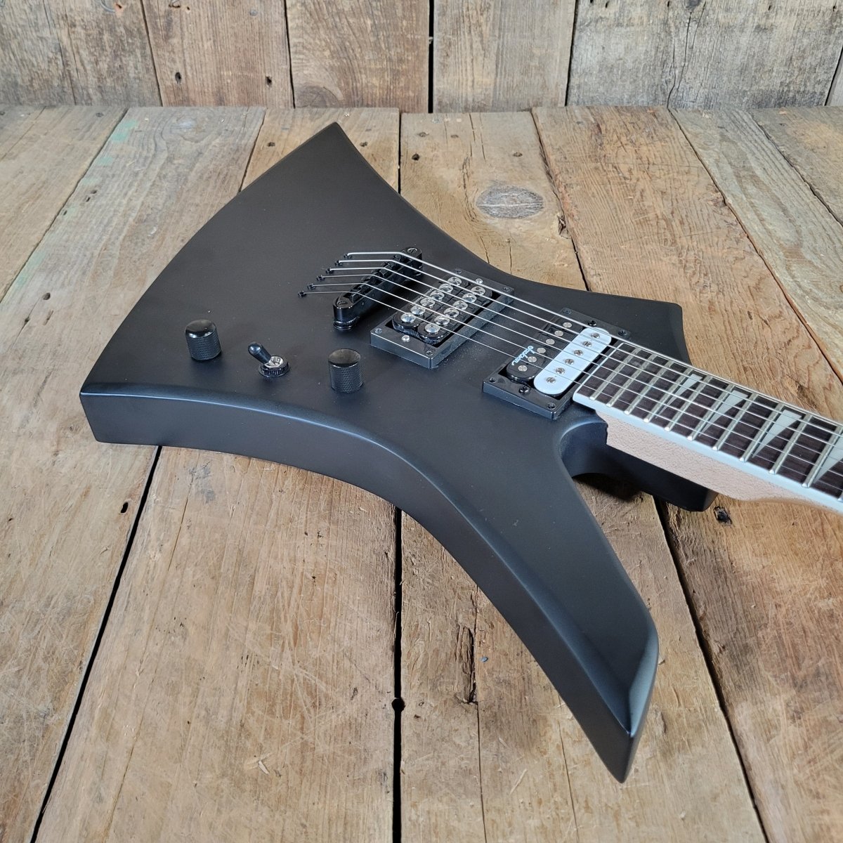 Jackson 2016 JS32 Kelly Matte Black Duncan Invader Excellent - Mahar's Vintage Guitars