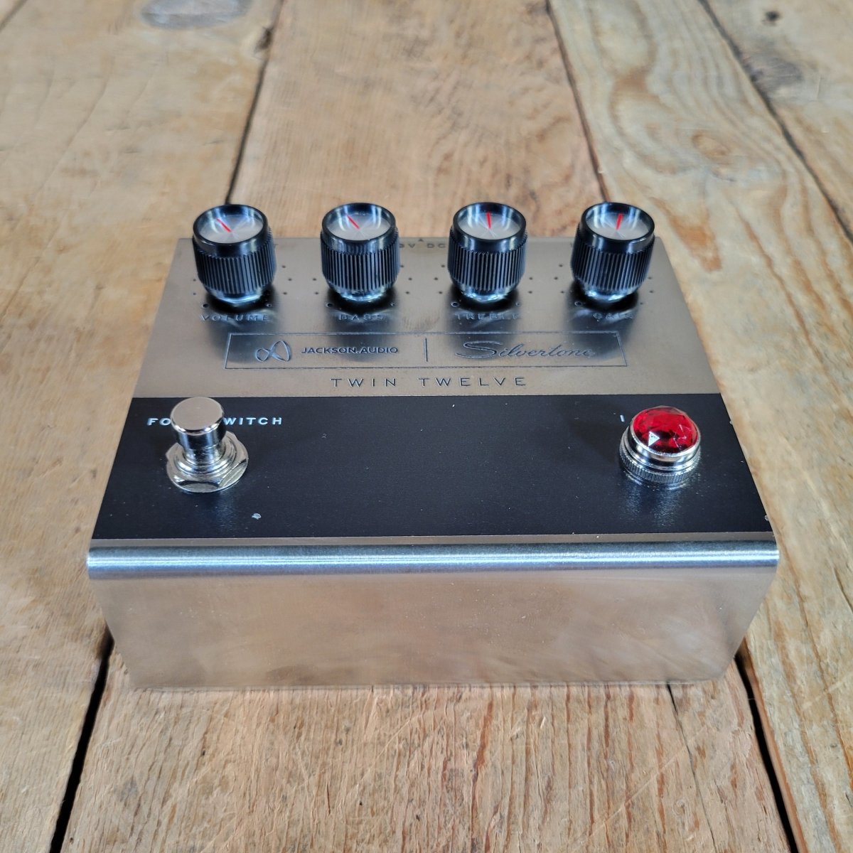 Jackson Audio Silvertone Twin Twelve Preamp Pedal, Excellent - Mahar's Vintage Guitars