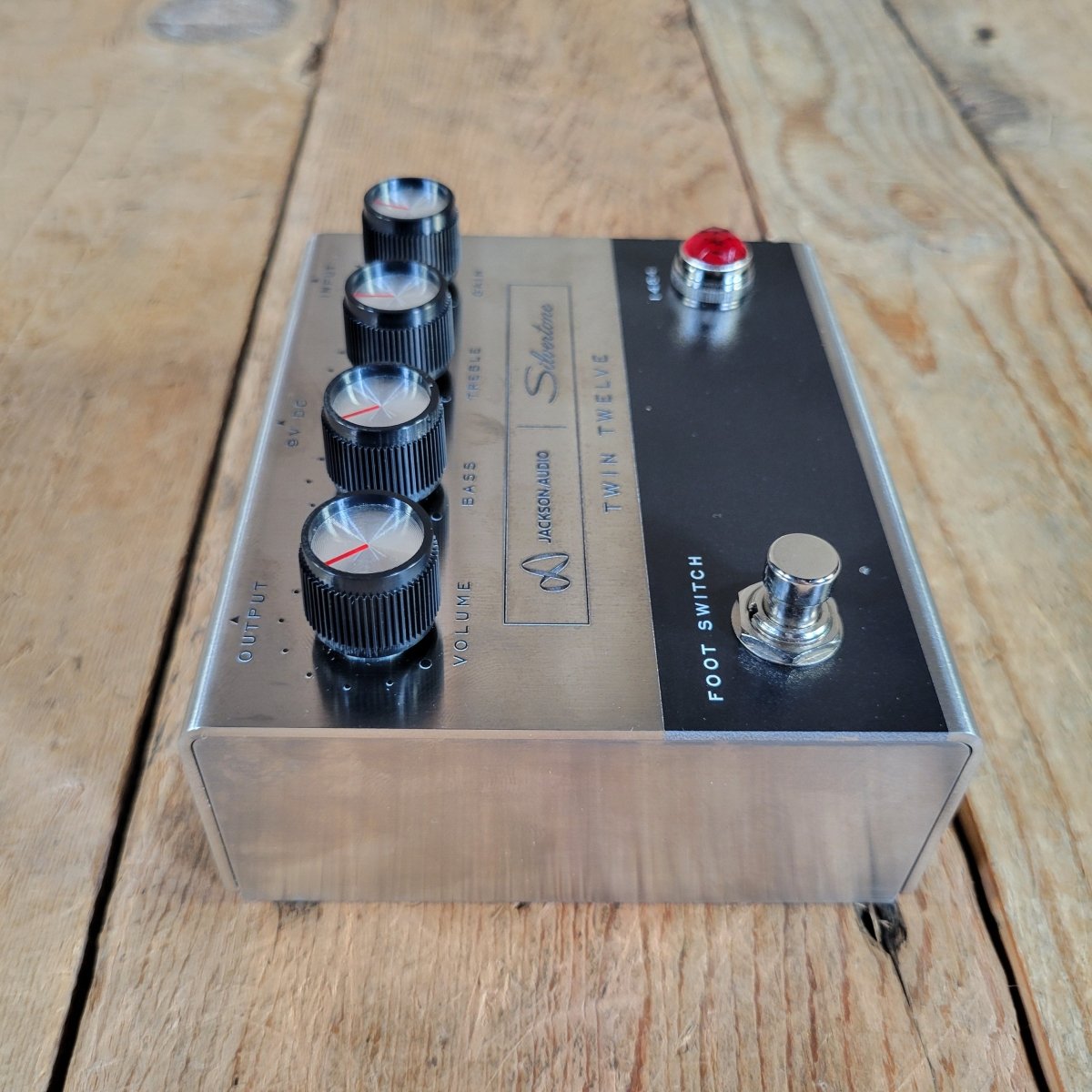 Jackson Audio Silvertone Twin Twelve Preamp Pedal, Excellent - Mahar's Vintage Guitars