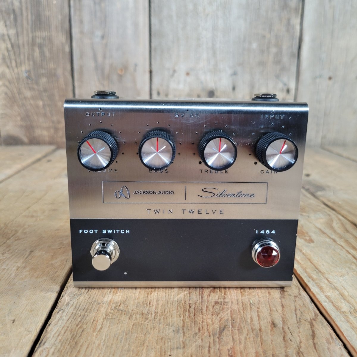 Jackson Audio Silvertone Twin Twelve Preamp Pedal, Excellent - Mahar's Vintage Guitars