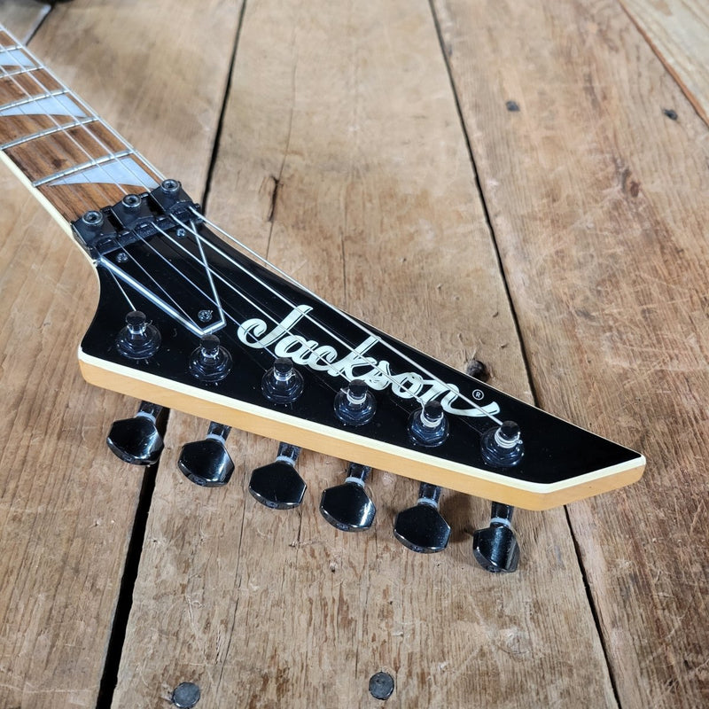 Jackson DK2X Dinky Reverse Headstock w/HSC Black 1995 - 1996 - Mahar's Vintage Guitars