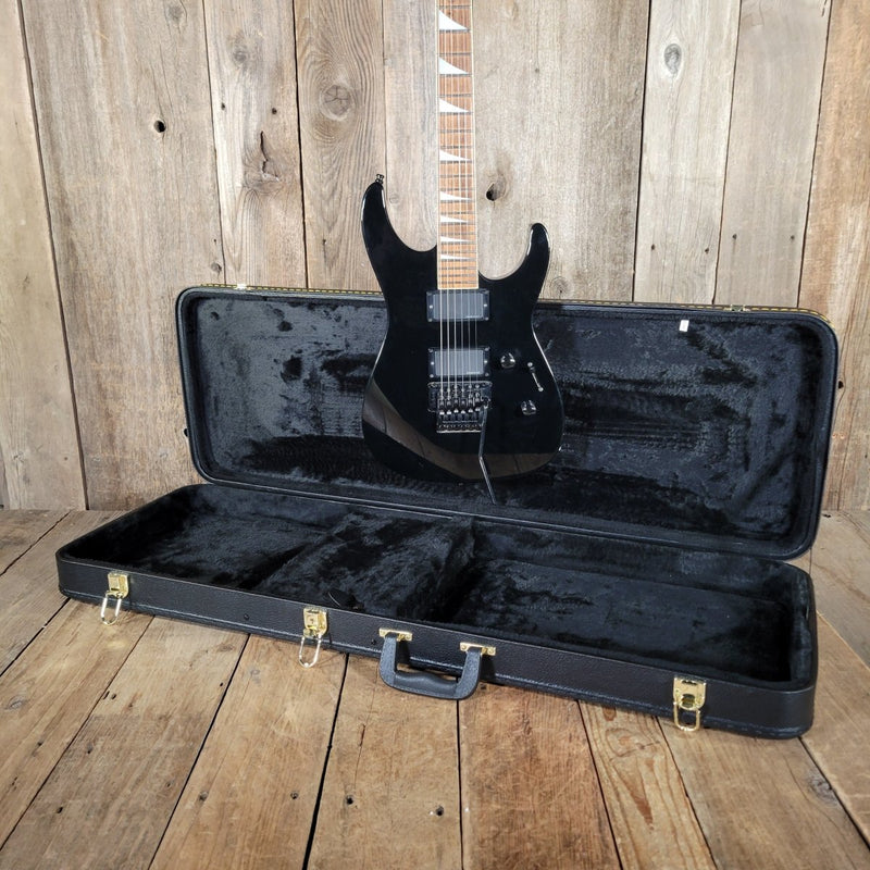 Jackson DK2X Dinky Reverse Headstock w/HSC Black 1995 - 1996 - Mahar's Vintage Guitars