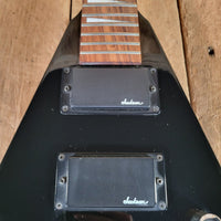 Jackson JS30RR Randy Rhodes V 2009 Black w/Jackson Molded Case - Mahar's Vintage Guitars