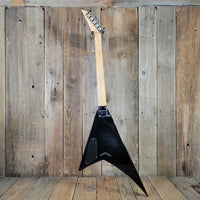 Jackson JS30RR Randy Rhodes V 2009 Black w/Jackson Molded Case - Mahar's Vintage Guitars