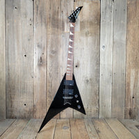 Jackson JS30RR Randy Rhodes V 2009 Black w/Jackson Molded Case - Mahar's Vintage Guitars