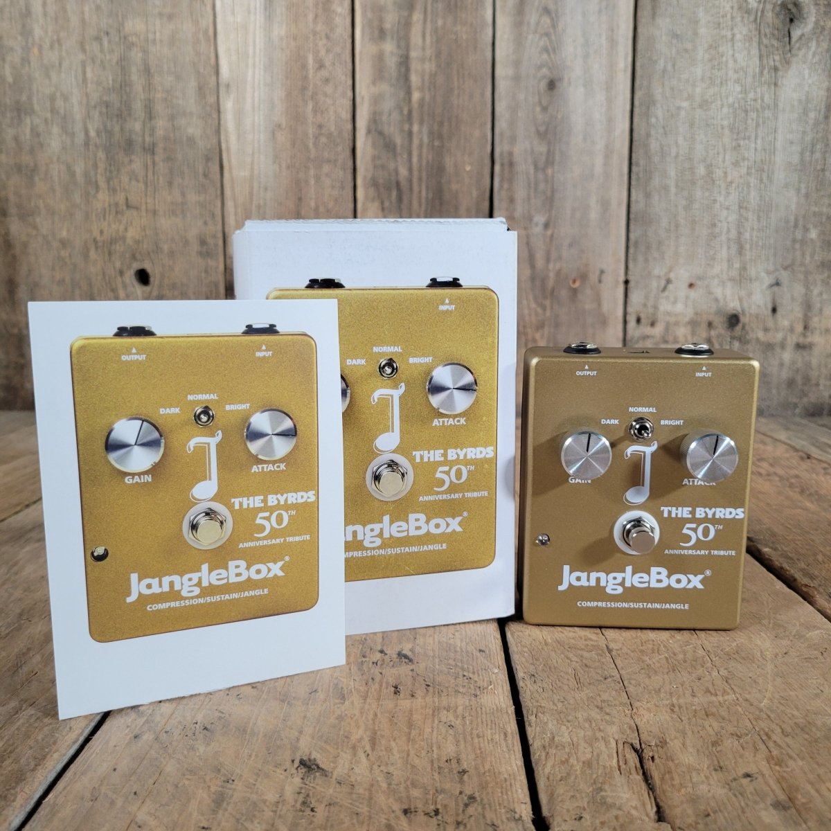 JangleBox Byrds 50th Anniversary Compressor/Sustainer w/ Box - Mahar's Vintage Guitars