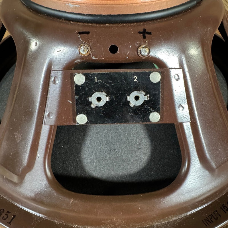 Jensen 15" speaker P15LL reconed 8 ohm, not 16 1968 - Mahar's Vintage Guitars