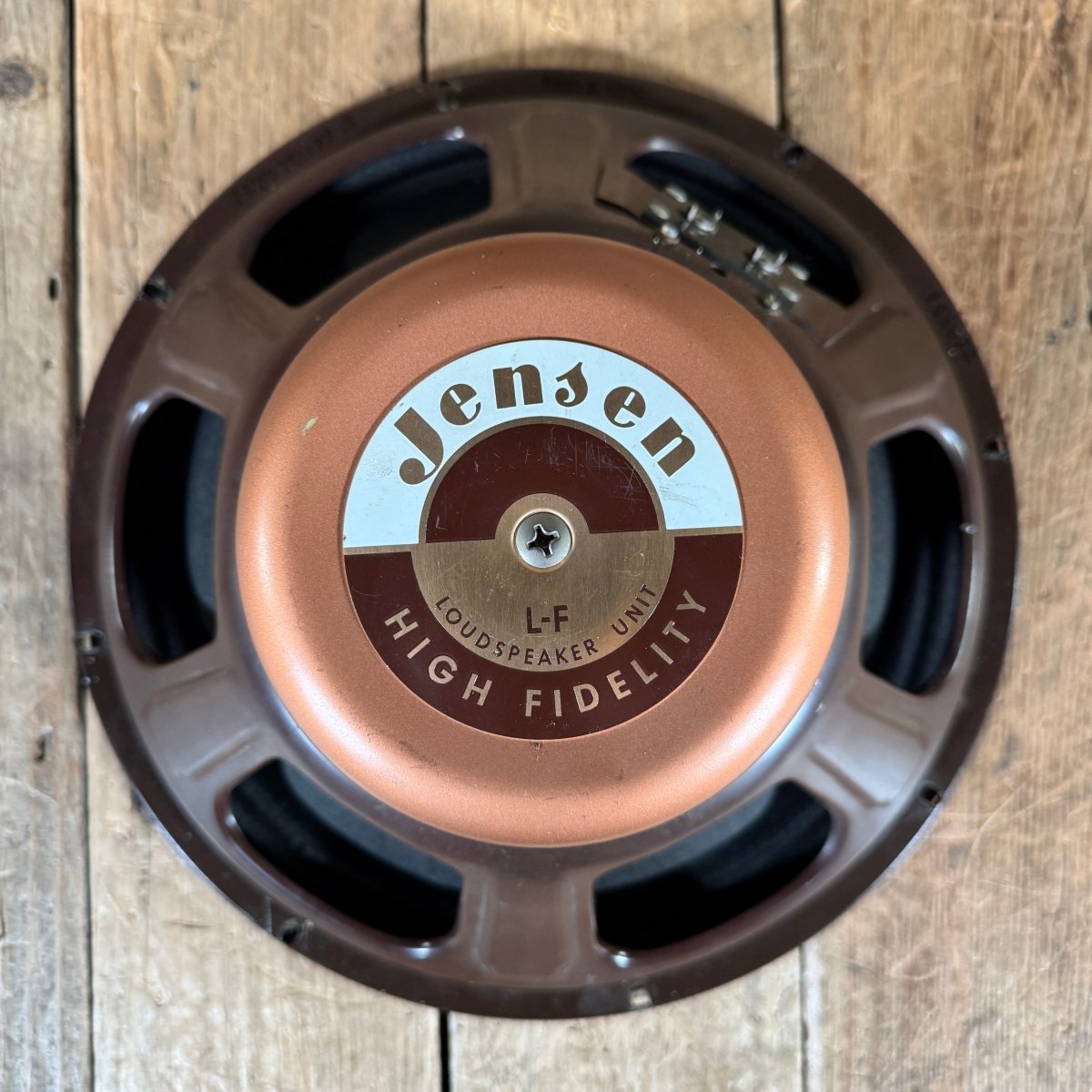 Jensen 15" speaker P15LL reconed 8 ohm, not 16 1968 - Mahar's Vintage Guitars