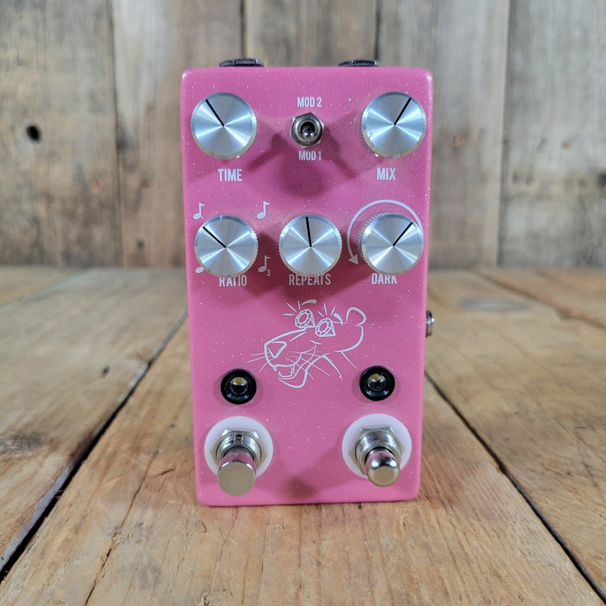 JHS 2017 Pink Panther Delay Pedal — Excellent - Mahar's Vintage Guitars