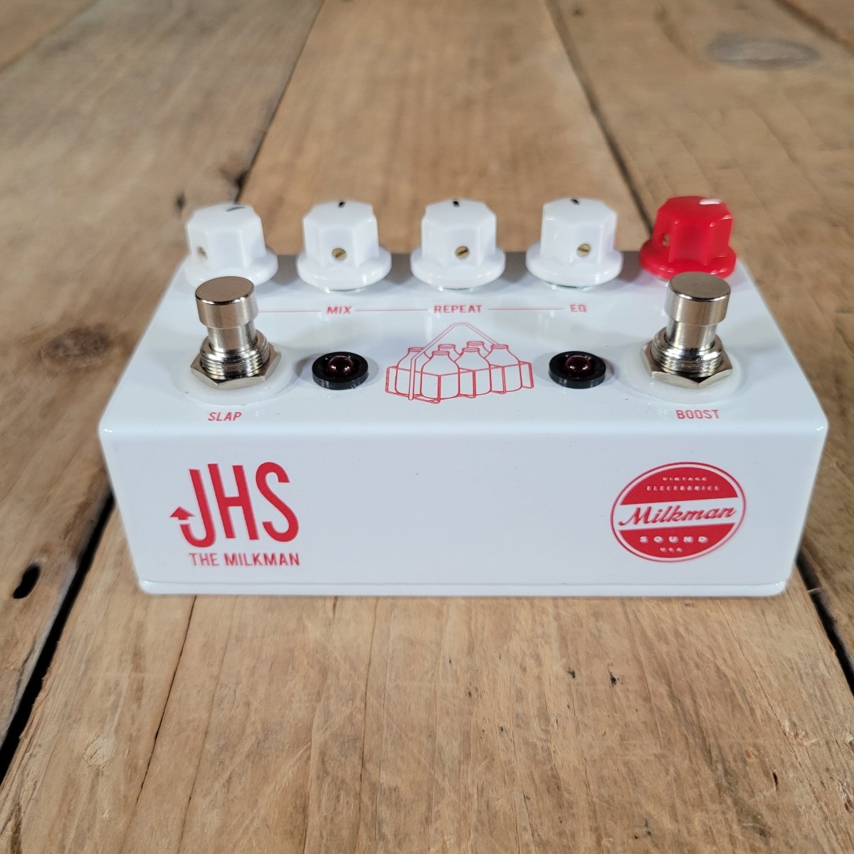 JHS 2017 The Milkman Echo Slap Delay Boost Pedal In Box, Excellent - Mahar's Vintage Guitars