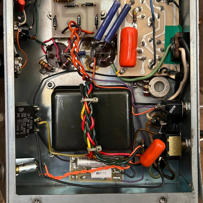Jim Kelley Amplifiers FACS Line Amplifier Reverb Model Lou Reed Provenance - Mahar's Vintage Guitars