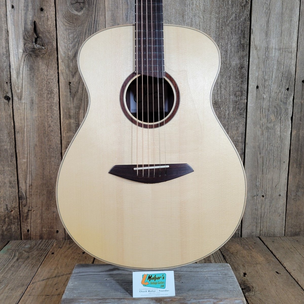 JKM 514 Grand Auditorium 2023 Rosewood Sides/Back Irish Made w/Molded Case - Mahar's Vintage Guitars