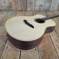 JKM 514 Grand Auditorium 2023 Rosewood Sides/Back Irish Made w/Molded Case - Mahar's Vintage Guitars