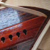 Julian Gaffney Modified Dreadnought 2019 Fiddleback Mahogany & Sitka Spruce - Mahar's Vintage Guitars