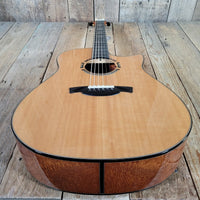 Julian Gaffney Modified Dreadnought 2019 Fiddleback Mahogany & Sitka Spruce - Mahar's Vintage Guitars