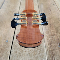 Julian Gaffney Modified Dreadnought 2019 Fiddleback Mahogany & Sitka Spruce - Mahar's Vintage Guitars