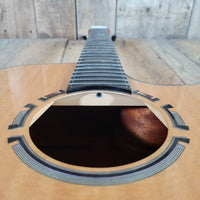 Julian Gaffney Modified Dreadnought 2019 Fiddleback Mahogany & Sitka Spruce - Mahar's Vintage Guitars