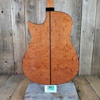 Julian Gaffney Modified Dreadnought 2019 Fiddleback Mahogany & Sitka Spruce - Mahar's Vintage Guitars