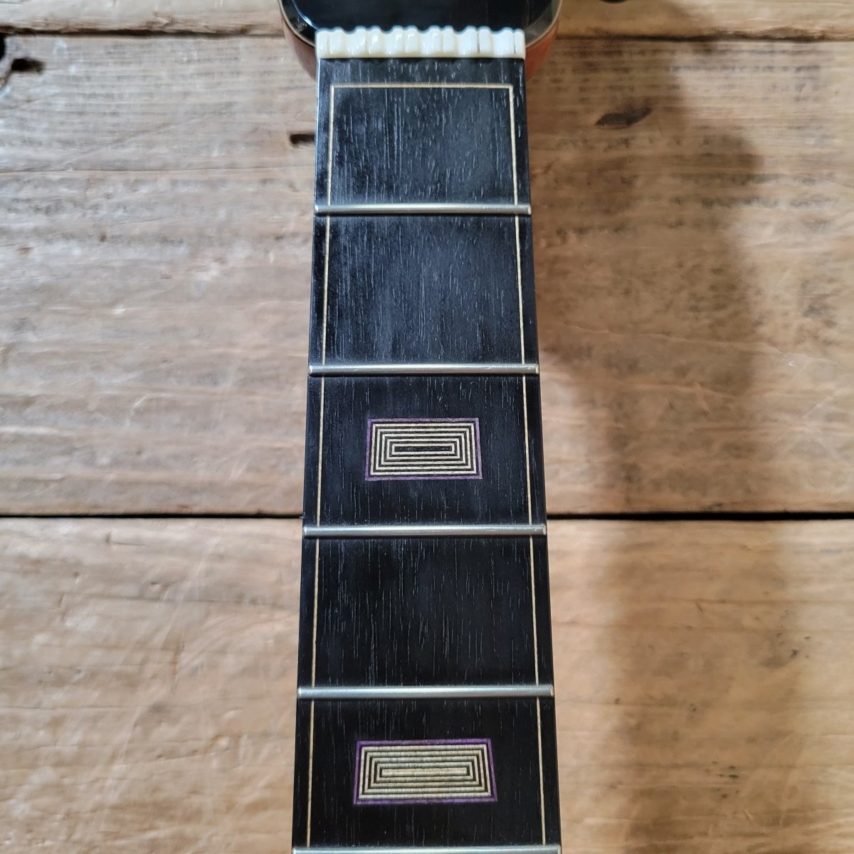 Julian Gaffney Modified Dreadnought 2019 Fiddleback Mahogany & Sitka Spruce - Mahar's Vintage Guitars