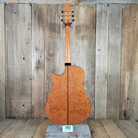 Julian Gaffney Modified Dreadnought 2019 Fiddleback Mahogany & Sitka Spruce - Mahar's Vintage Guitars