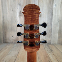 Julian Gaffney Modified Dreadnought 2019 Fiddleback Mahogany & Sitka Spruce - Mahar's Vintage Guitars