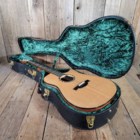 Julian Gaffney Modified Dreadnought 2019 Fiddleback Mahogany & Sitka Spruce - Mahar's Vintage Guitars