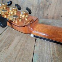 Julian Gaffney Modified Dreadnought 2019 Fiddleback Mahogany & Sitka Spruce - Mahar's Vintage Guitars