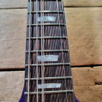 Kauer 2010s Banshee Custom Baritone Tangelo Purple Flake NM - Mahar's Vintage Guitars