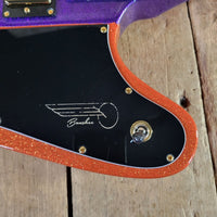 Kauer 2010s Banshee Custom Baritone Tangelo Purple Flake NM - Mahar's Vintage Guitars
