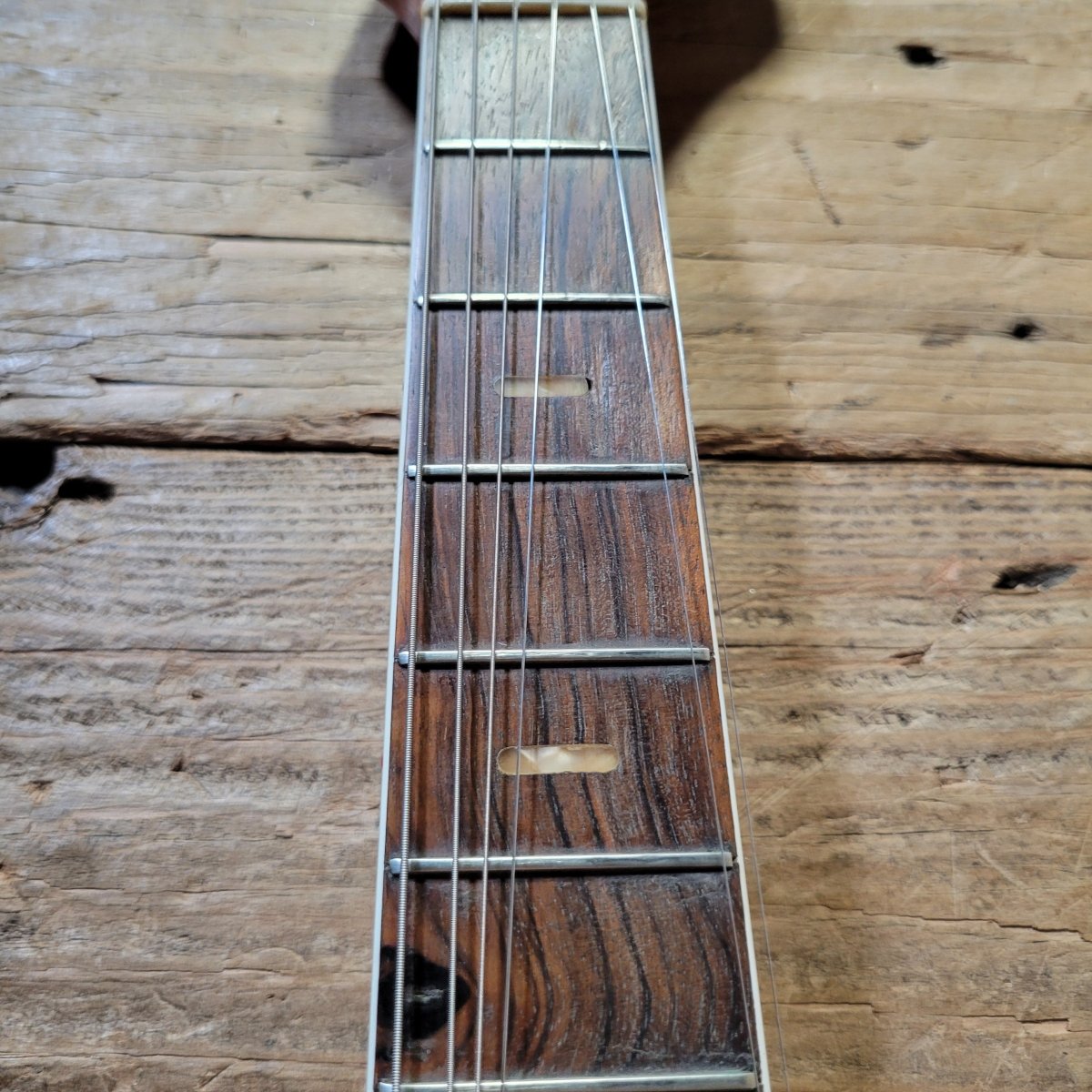 Kawai S-180 1964–1967 Red Like Teisco SS-4L Hound Dog Taylor Electric Guitar, No Case - Mahar's Vintage Guitars