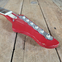 Kawai S-180 1964–1967 Red Like Teisco SS-4L Hound Dog Taylor Electric Guitar, No Case - Mahar's Vintage Guitars