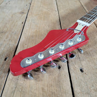 Kawai S-180 1964–1967 Red Like Teisco SS-4L Hound Dog Taylor Electric Guitar, No Case - Mahar's Vintage Guitars