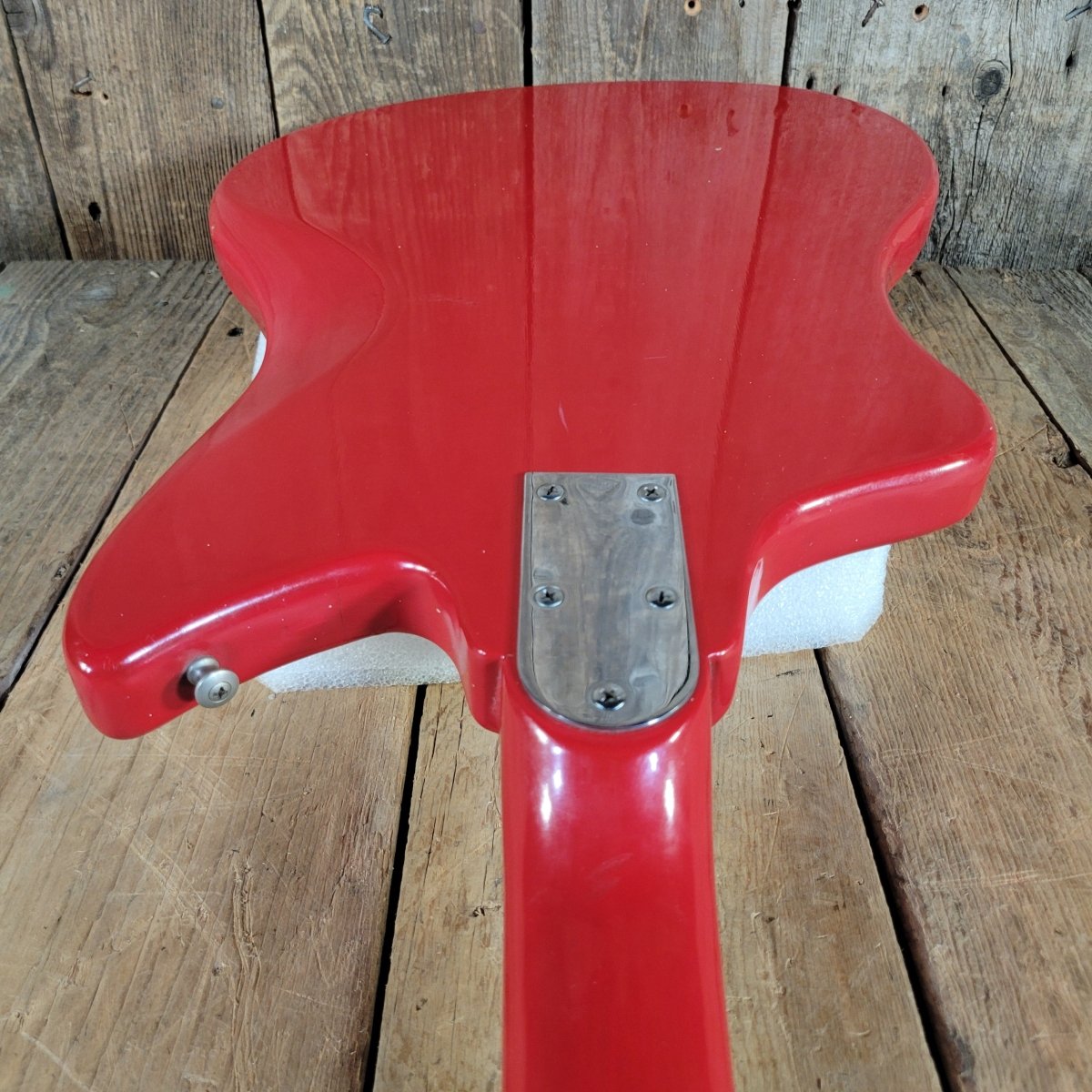 Kawai S-180 1964–1967 Red Like Teisco SS-4L Hound Dog Taylor Electric Guitar, No Case - Mahar's Vintage Guitars