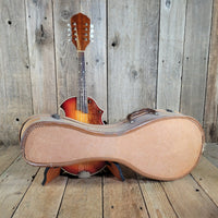Kay 1950s Venetian Mandolin Sunburst w/ Geib Case Very Good - Mahar's Vintage Guitars