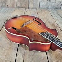Kay 1950s Venetian Mandolin Sunburst w/ Geib Case Very Good - Mahar's Vintage Guitars