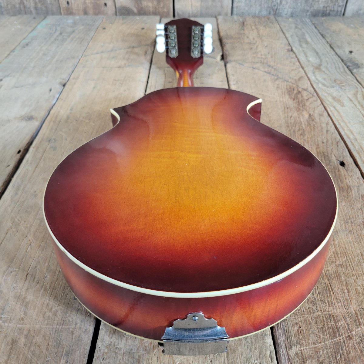 Kay 1950s Venetian Mandolin Sunburst w/ Geib Case Very Good - Mahar's Vintage Guitars