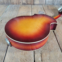 Kay 1950s Venetian Mandolin Sunburst w/ Geib Case Very Good - Mahar's Vintage Guitars