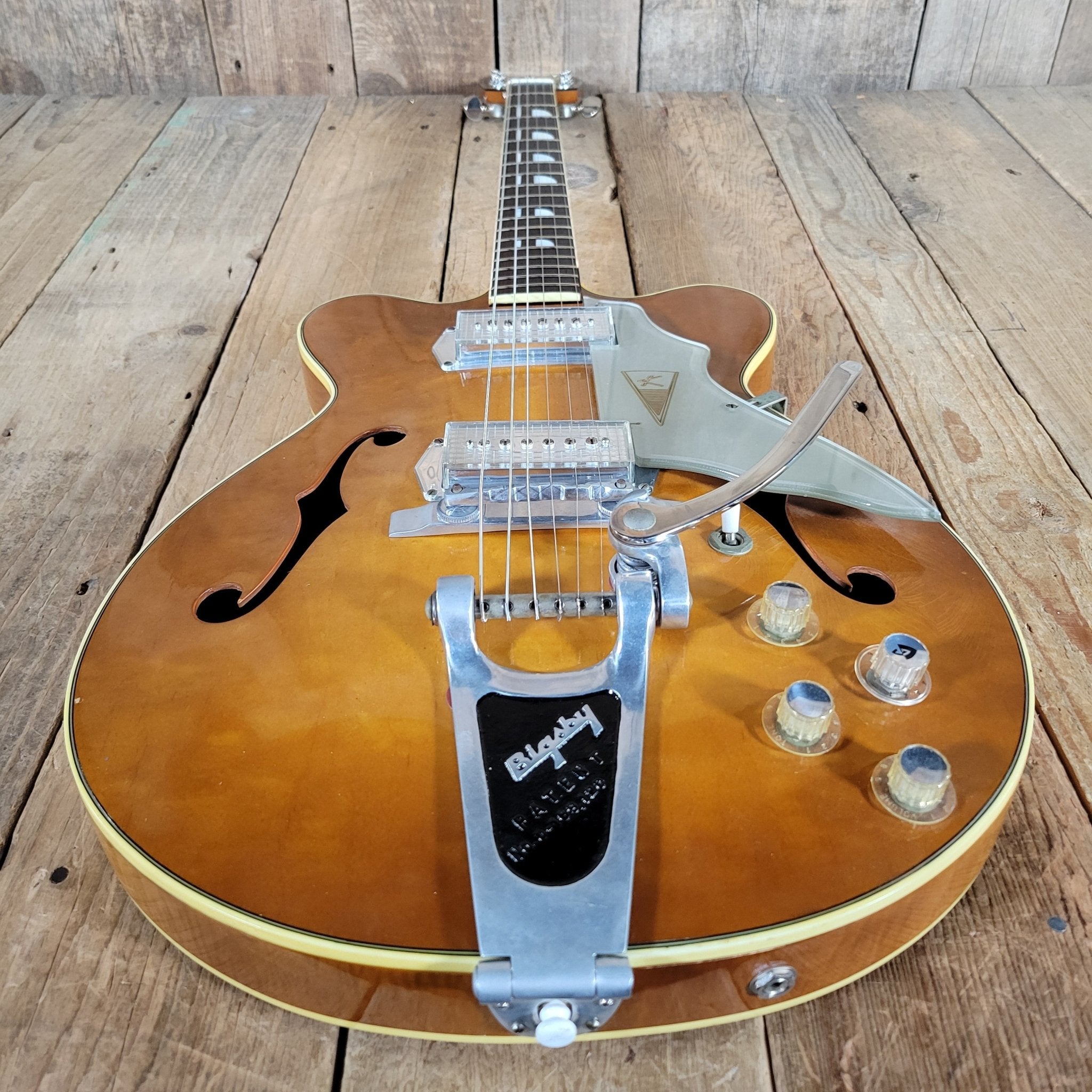 Kay 1960s Jazz II Model K775 – Vintage Hollowbody Electric Guitar with Kelvinator Headstock '61 - '66 - Mahar's Vintage Guitars