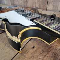 Kay 1960s Speed Demon P-3 Sunburst w/ Case - Mahar's Vintage Guitars